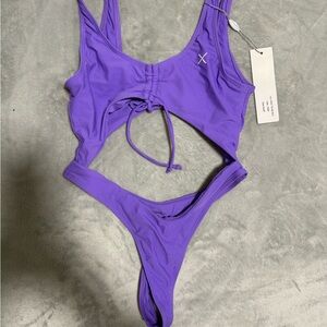 Boutine LA Lilac Cut-Out One Piece